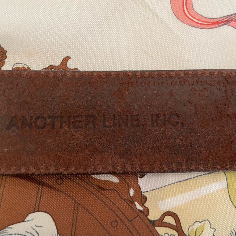 Another Line leather belt - Picture 2 of 7